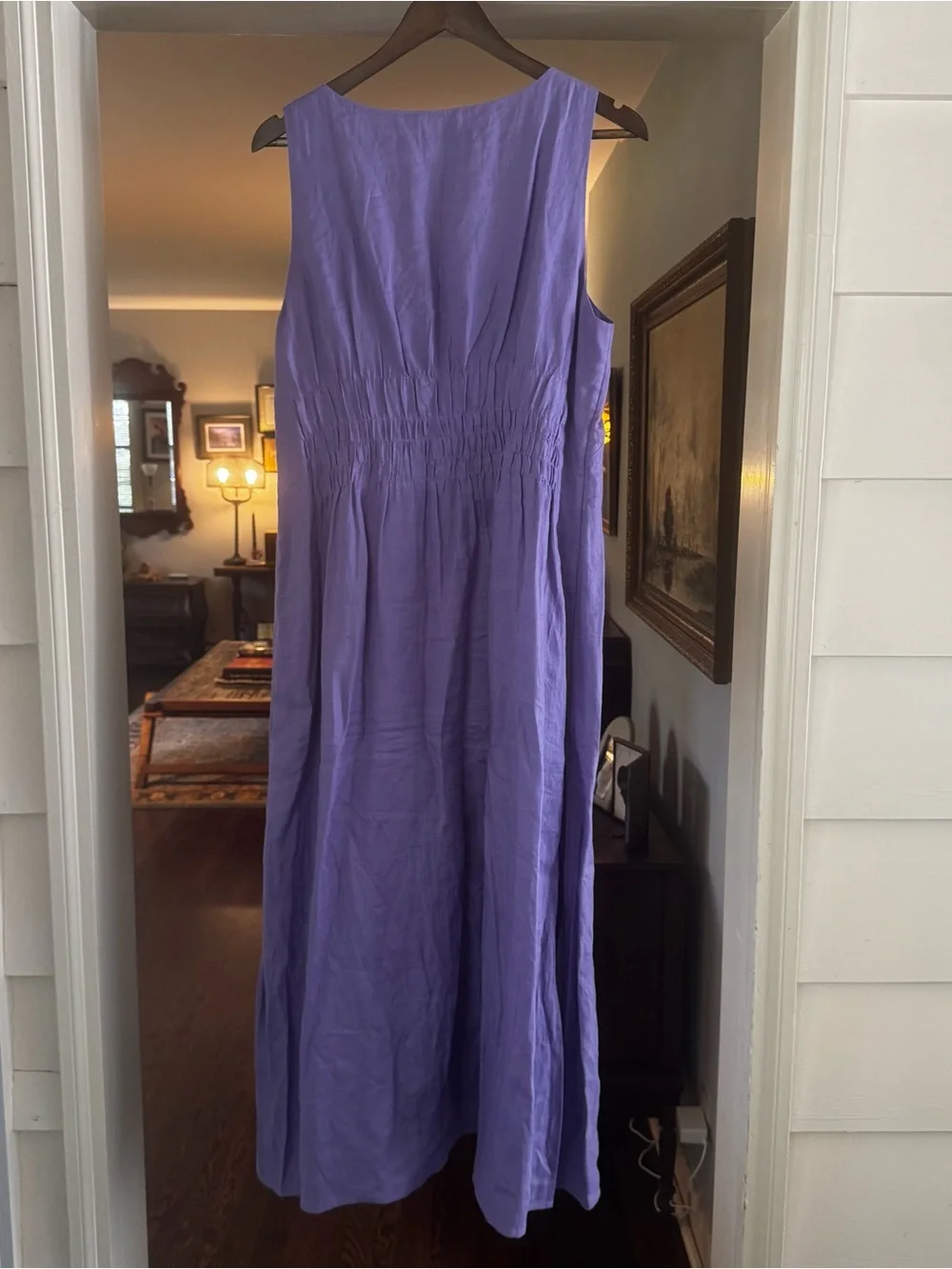 Tory Burch Tea Length Waist Pleat Dress 12